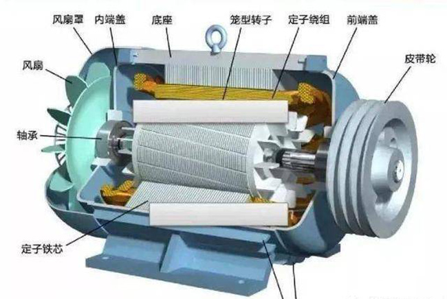 泰富西瑪關(guān)于低壓籠型三相異步電動機的結(jié)構(gòu)與選型